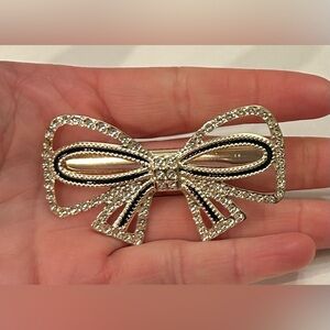 Sparkling Bow Hair Clip